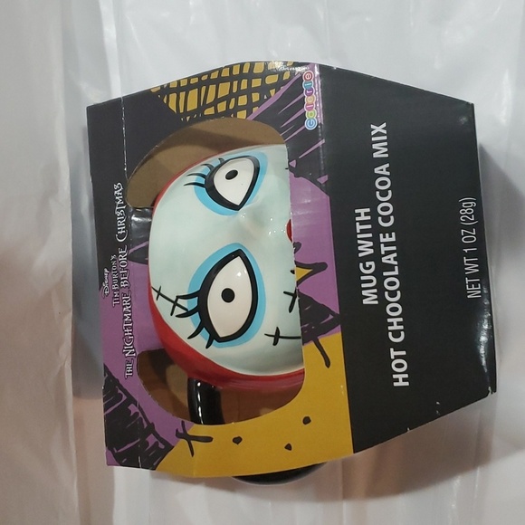 Disney’s Tim Burton Nightmare Before Christmas Sally mug & hot cocoa mix‎ new - Picture 1 of 16